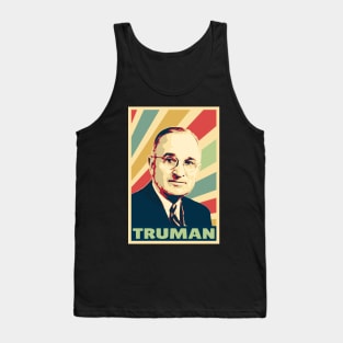 Harry S Truman Vintage Colors Tank Top